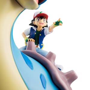 Ash Ketchum / Satoshi mit Pikachu und Lapras - Megahouse G.E.M. - 7
