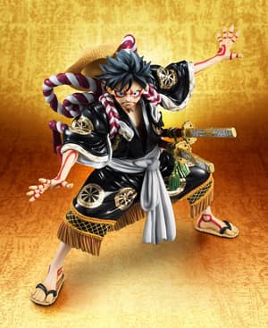 Monkey D. Ruffy - Portrait of Pirates Kabuki Edition - Black Version - 5