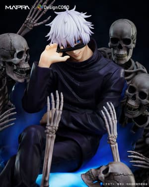 Satoru Gojo - MAPPA / Design Coco PVC Statue (Jujutsu Kaisen, 23 cm) - 4