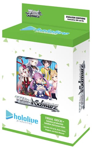 Weiß Schwarz - Hololive - Generation 2 Trial Deck + - Englische Version - 1