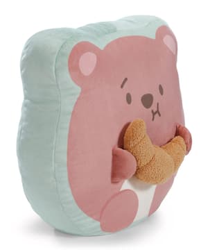 Bär Nomo - mymochi - Plüsch (mit Croissant) (33cm)  (1)