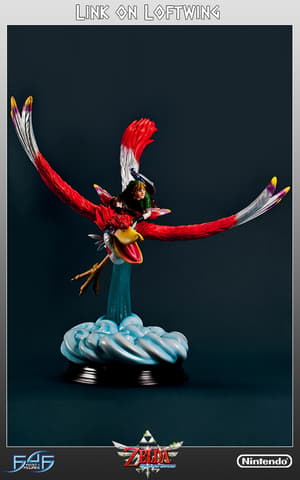 Link auf Loftwing - Zelda: Skyward Sword First 4 Figures - 2