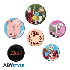 Seven deadly sins- Badge Pack (1)