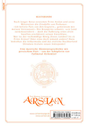 The Heroic Legend of Arslan  - Carlsen - Band 06 - 2