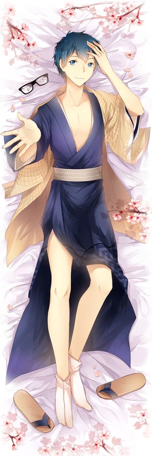 Yuji - kawaiiNihongo - Dakimakura Kissen-Bezug - 150 x 50 cm - 1