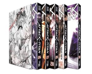 Attack on Titan - Carlsen - Bände 26-30 im Sammelschuber mit Extra - 5