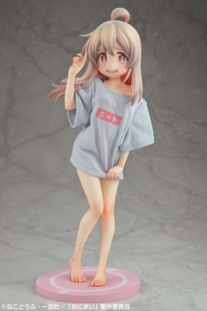 Mahiro Oyama NEET T-Shirt Version – 1/4 Scale PVC Statue (40 cm) | Onimai: I'm Now Your Sister! - 2