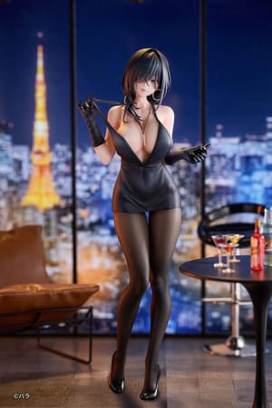 Ishimi Yokoyama (Bara) - Black One-Piece Dress - Hanabee (2)