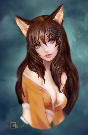 Figuya - Figu-chan - Kunstdruck - Poster - 1