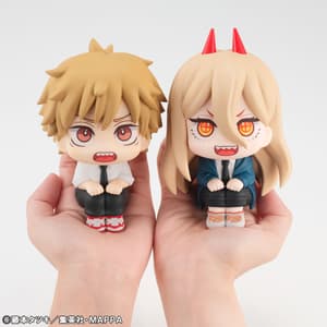 Denji & Power Limited Set - Chainsaw Man Look Up - Megahouse (27)