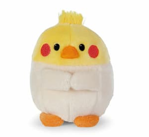 Sittich Chipsy - mymochi - Plüsch (mit Steckenpferd u. Ritterkostüm in Geschenkbox) (8cm)  (1)