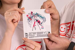 RACING MIKU 2025 Ver. Character Die-cut Sticker - 2