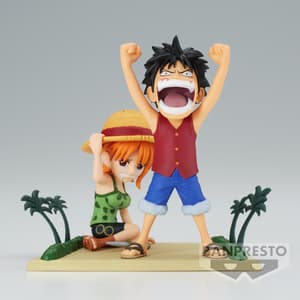 Monkey D. Ruffy & Nami - One Piece - WCF Log Stories - Banpresto (1)