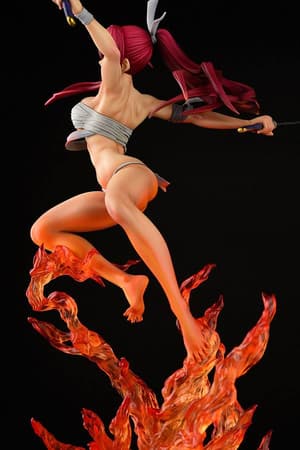 Erza Scarlet - Samurai Light Flame Manjo: Kurenai - Rouge - Orca Toys - 21