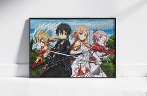Characters - Sword Art Online Puzzle - Level 42 (1000 Teile) - 5