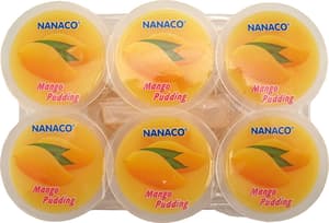 Mango Pudding 6 x 80 g - Nanaco  - 1