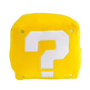 Fragezeichen-Block - Super Mario Mocchi-Mocchi Plüschfigur Mega - Tomy (22 cm) (1)