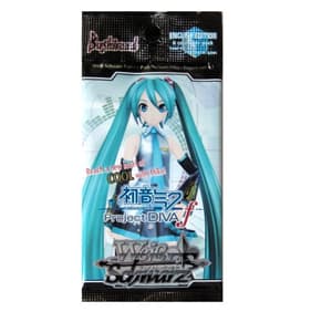 Weiss Schwarz Booster Pack - Hatsune Miku Project Diva f (contains 8 cards) (English Version) - 1