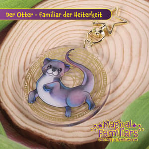 Der Otter – Magical Familiars - Schlüsselanhänger - Yunuyei (1)