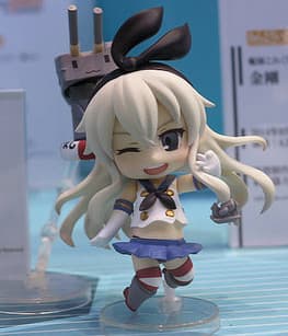 Shimakaze Nendoroid Petit with Japanese Manga - 1