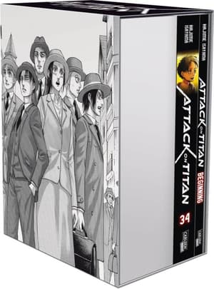 Attack on Titan - Carlsen - Band 034 im Sammelschuber mit Extra - 1
