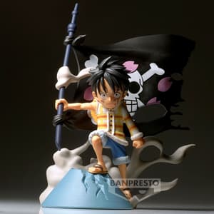 Monkey D. Ruffy  - One Piece - WCF Log Stories - Banpresto (2)