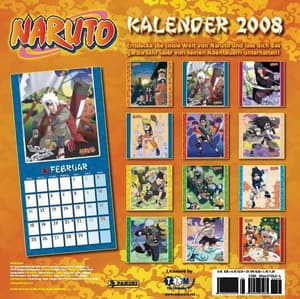 Naruto Wandkalender 2008 - 8