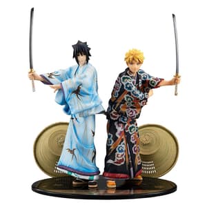 Naruto Uzumaki und Sasuke Uchiha - Kabuki Edition Doppelset - Megahouse G.E.M. - 1