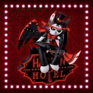 Husk - Hazbin Hotel - Monitor Top Figur - Banpresto (1)
