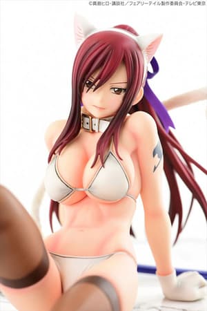 Erza Scarlet - White Cat Gravure Style Figur (1/6 Scale) – Exklusive Sammlerfigur für Fairy Tail Fans - 4