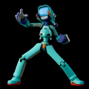 Canti - Blue Version - FLCL Diecast Action Figure - Sentinel - 4