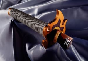 Broken Nichirin Sword (Kyojuro Rengoku) - Demon Slayer: Kimetsu no Yaiba 1/1 Proplica - Bandai - 5