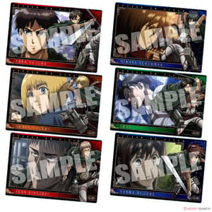 Schokoladen Waffel mit Sammelkarte - Attack on Titan The Final Season #2 - Bandai - 10 g (3)