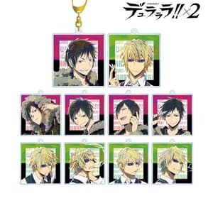 Zufällige Auswahl - Izaya & Shizuo - Durarara!!x2 - Acrylanhänger (Trading Ani-Art) - Armabianca (1)