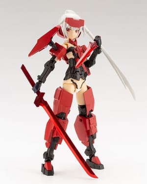 Jinrai - Frame Arms Girl & Weapon Set - Model Kit - Kotobukiya (2)