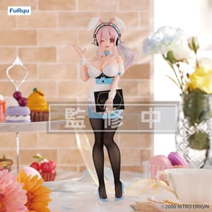 Super Sonico - Light Blue Waitress - BiCute Bunnies - Furyu (1)