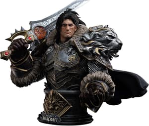 Infinity Studio X Blizzard Varian Wrynn 1/3 Bust Model - 1