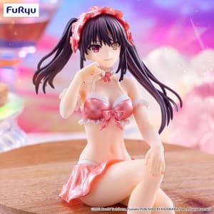 Kurumi Tokisaki - Pastel Red Swimsuit - Noodle Stopper - Furyu - 2