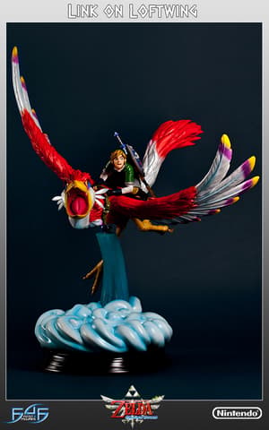 Link auf Loftwing - Zelda: Skyward Sword First 4 Figures - 3