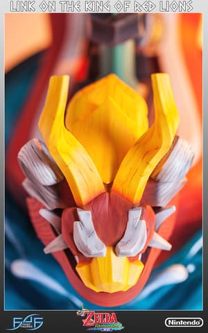 Link auf dem Roten Leuenkönig – First 4 Figures Statue - 7