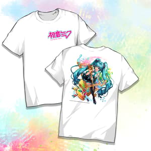 Hatsune Miku - Miku Expo 2024 - T-Shirt - Größe XXL (Miku Standing) - Nashi (1)