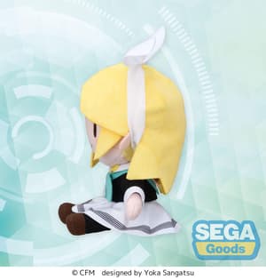 Rin Kagamine - Uniform - Fuwa Petit Mini Plüschtier - Sega (16 cm) - 2