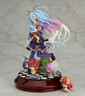 Shiro with Chibi Sora, Izuna, Jibril & Steph – Phat! (Re-Release) – No Game No Life Figure - 6