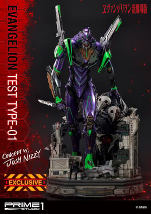 EVA-01 Test-Type Statue – Exclusive Version with Special Head (Neon Genesis Evangelion) - 1