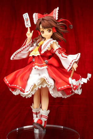 Reimu Hakurei - Touhou Kourindou - Ques Q - 1