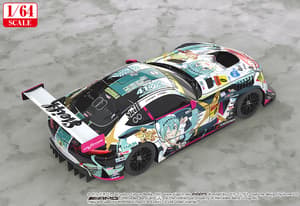 Hatsune Miku AMG 2018 - Super GT - Itasha 1/64 - Good Smile Racing - Re-Release - 3