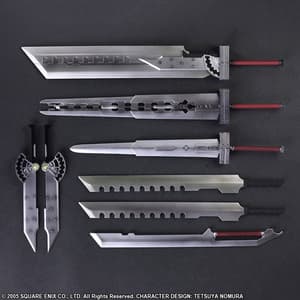 Cloud Strife and Fenrir - Advent Children Play Arts Kai - Re-Release - 8