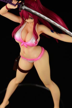 Erza Scarlet - Swimwear Gravure Style Sakura Ver. - Fairy Tail - Orca Toys - 2