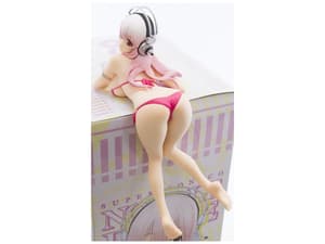 Super Sonico - Pink - Noodle Stopper Figur - 6