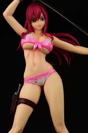 Erza Scarlet - Swimwear Gravure Style Sakura Ver. - Fairy Tail - Orca Toys - 22